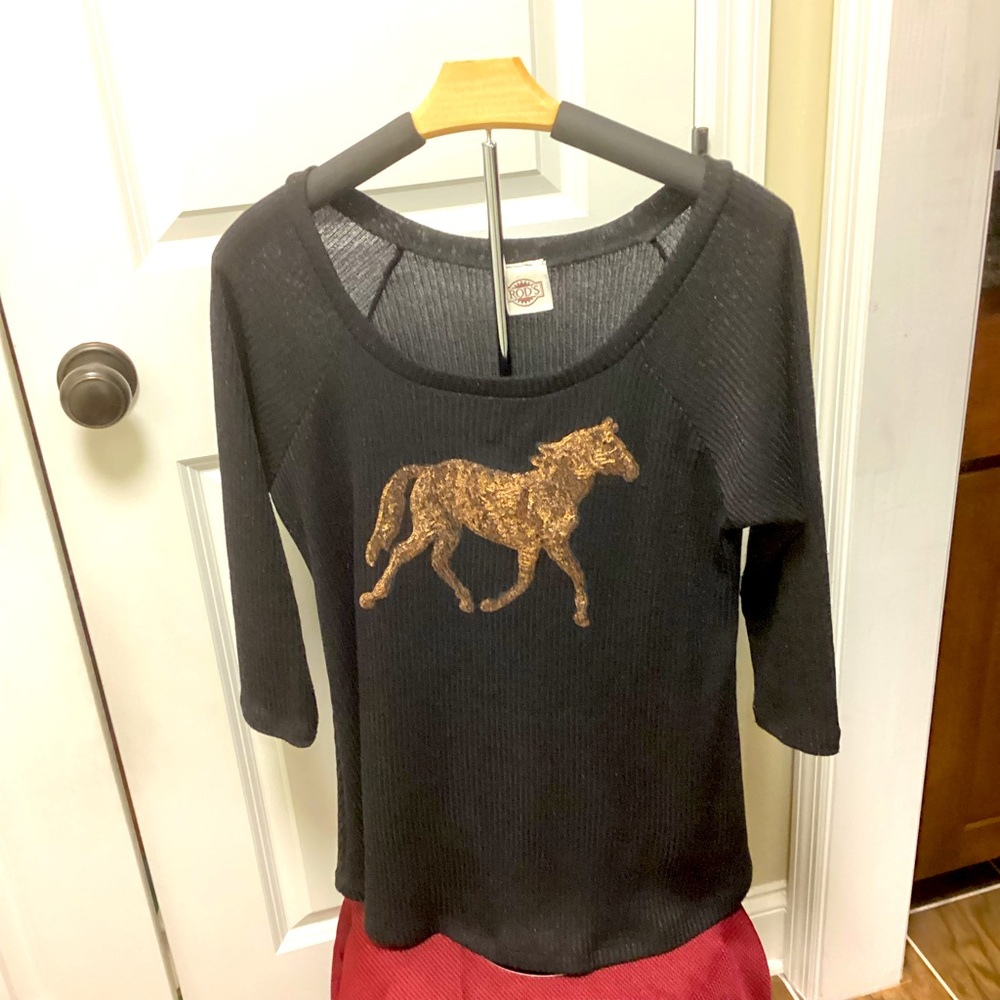 Rods Western wear sweater, SZL, no tags, see measurements for size.